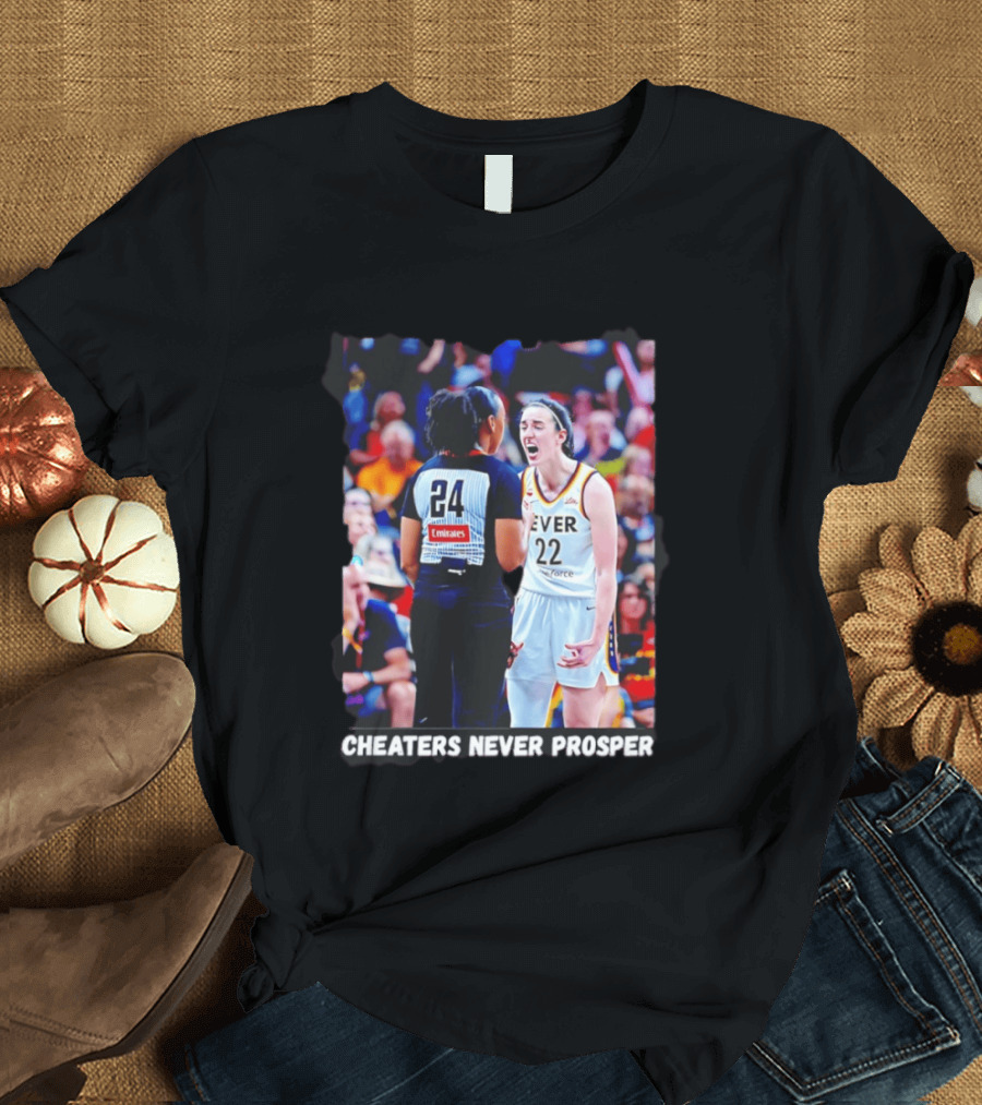Cheaters Never Prosper 22 Basketball Athlete Intensity Moment T-Shirt