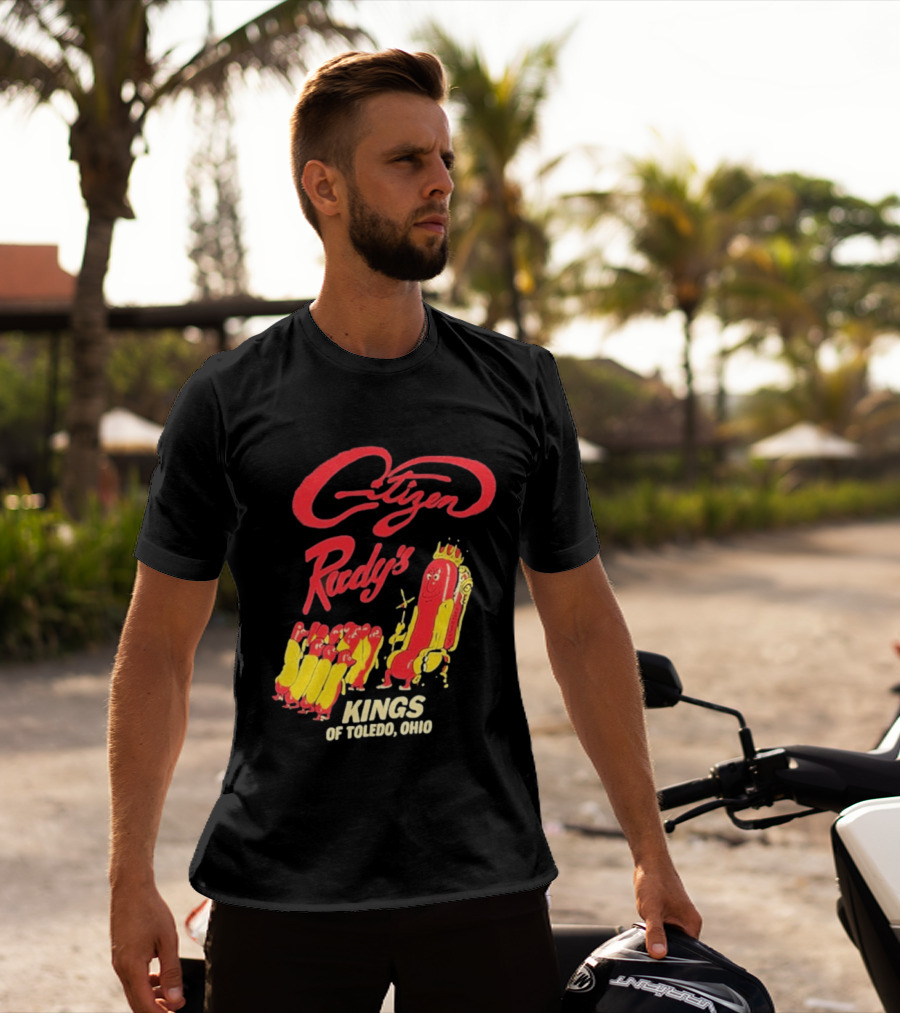 Citizen Rudy's Kings Of Toledo Ohio Hot Dogs T-Shirt