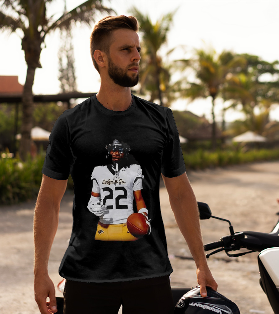 Colquitt County Packers Sean Ethan 22 Football Jersey Player Image T-Shirt