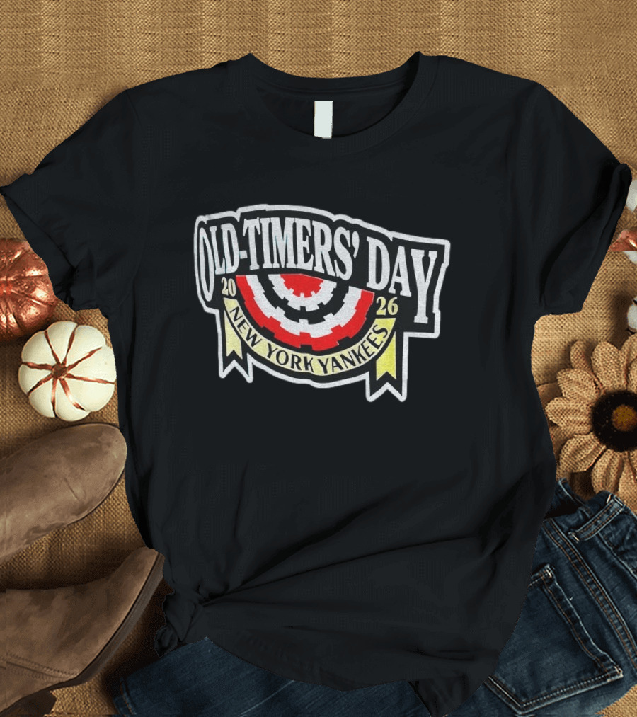 New York Yankees 2026 Old Timers' Day Celebration Event T-Shirt