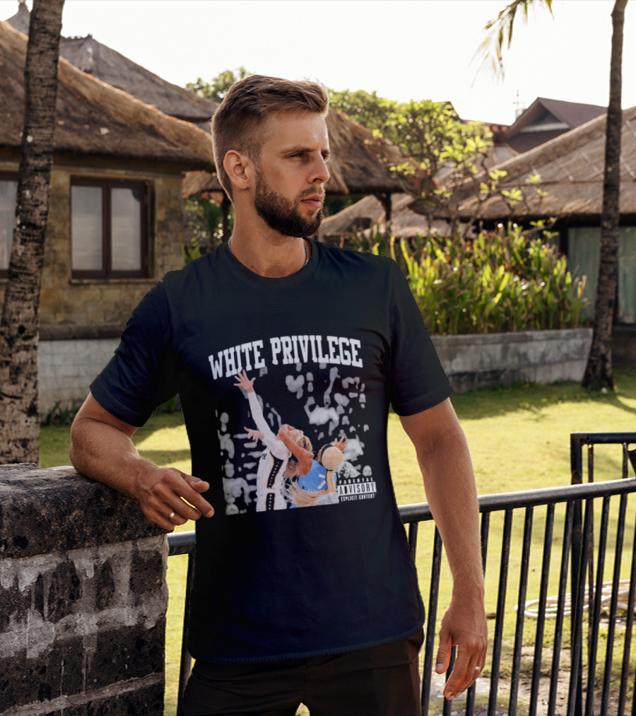 Dijonai Carrington Foul On Sophie Cunningham White Privilege Parental Advisory T-Shirt