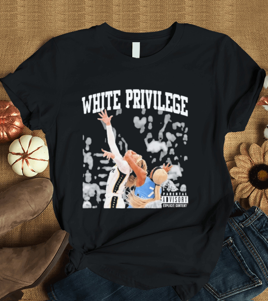 Dijonai Carrington Foul On Sophie Cunningham White Privilege Parental Advisory T-Shirt