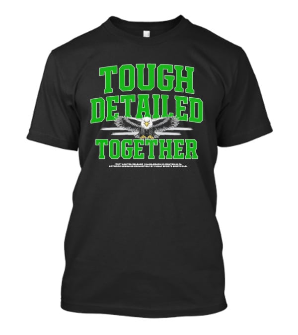 Philadelphia Eagles Tough Detailed Together Jalen Hurts T-Shirt