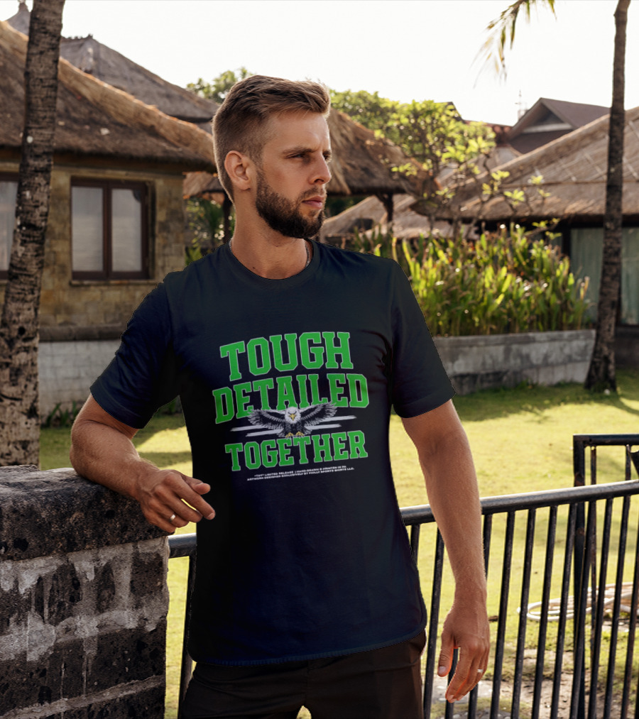 Philadelphia Eagles Tough Detailed Together Jalen Hurts T-Shirt