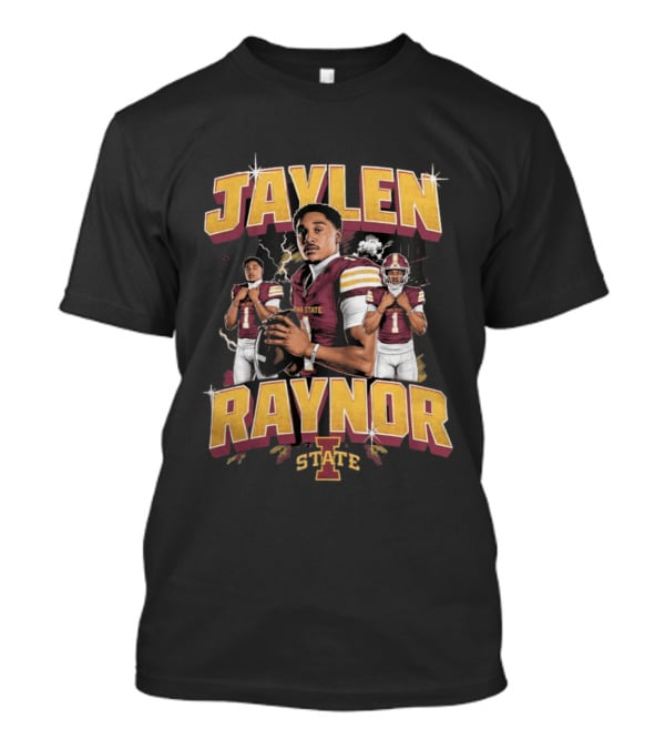 Jaylen Raynor Iowa State Football Quarterback T-Shirt