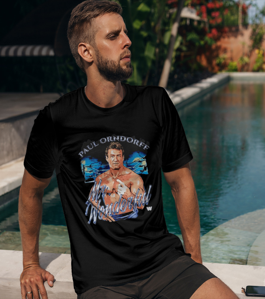 Paul Orndorff Mr. Wonderful WWE Wrestling Legend T-Shirt