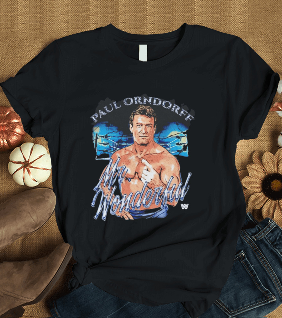 Paul Orndorff Mr. Wonderful WWE Wrestling Legend T-Shirt