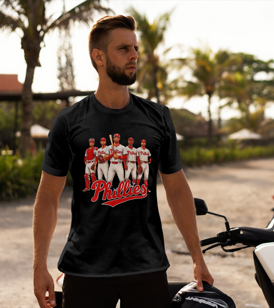 Philadelphia Phillies Field Of Dreams 2026 Team Roster Lineup T-Shirt