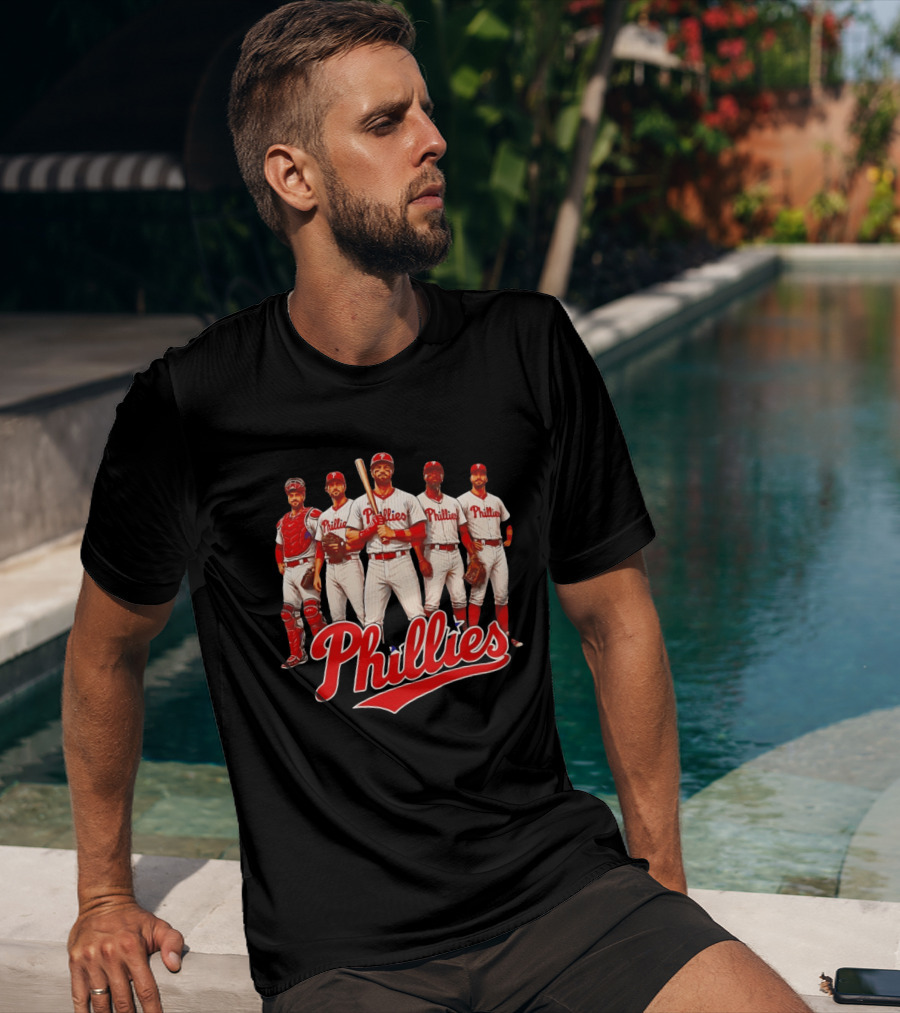 Philadelphia Phillies Field Of Dreams 2026 Team Roster Lineup T-Shirt