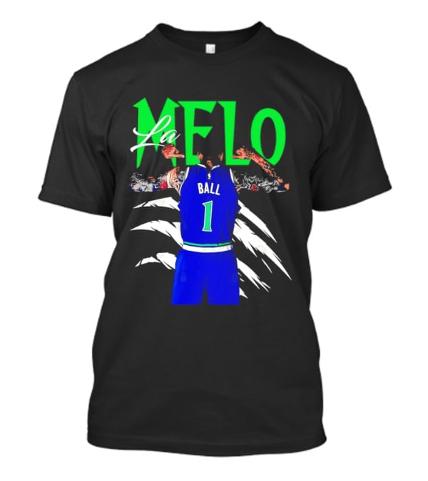 LaMelo Ball Timberwolves NBA Number 1 Jersey T-Shirt
