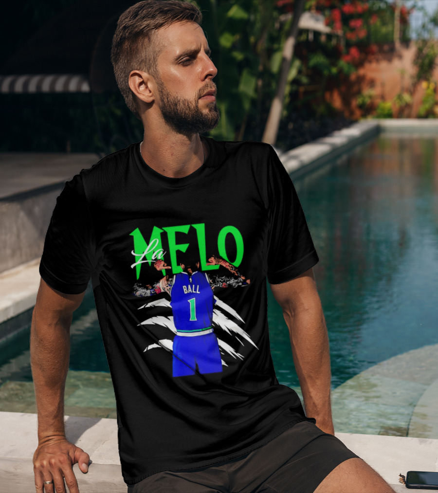 LaMelo Ball Timberwolves NBA Number 1 Jersey T-Shirt