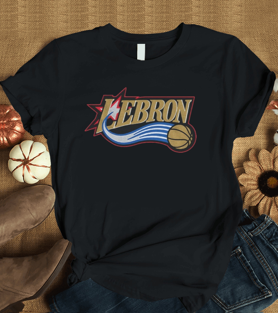 Lebron James 76ers Star Basketball T-Shirt