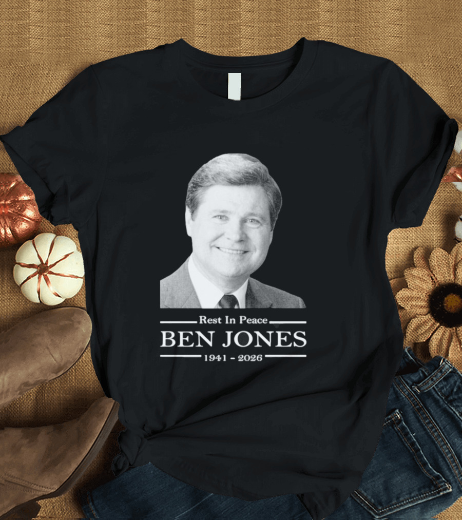 Rest In Peace Ben Jones 1941 2026 Memorial T-Shirt