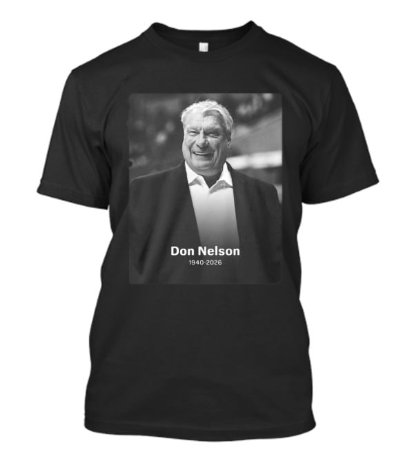 Don Nelson 1940 2026 Basketball Legend Memorial T-Shirt