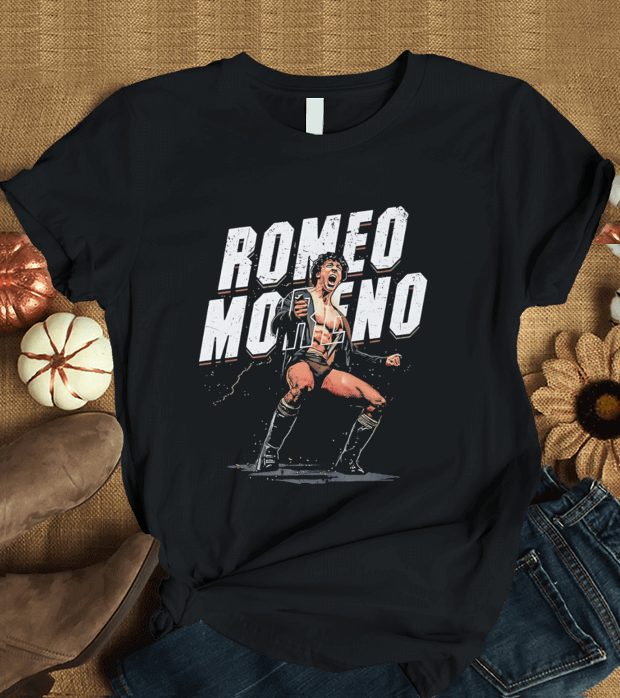 Romeo Moreno Dynamic NXT Superstar Wrestling Persona T-Shirt