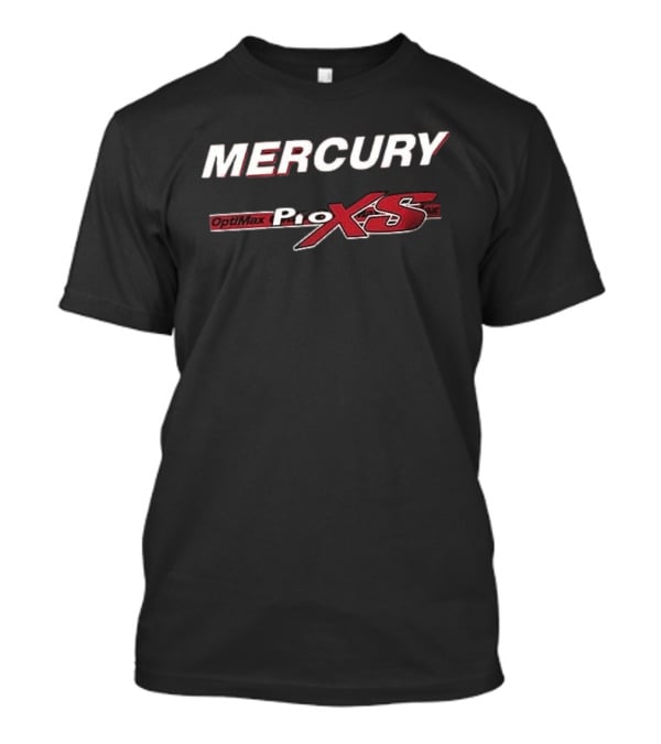 Mercury OptiMax Pro XS Marine Engine Printed Oversized T-Shirt