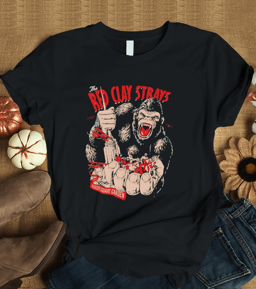 The Red Clay Strays Aug 9 2026 King Kong Madison Square Garden Event T-Shirt
