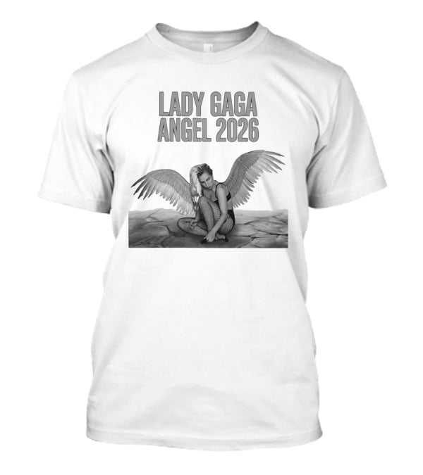 LADY GAGA ANGEL 2026 Winged T-Shirt