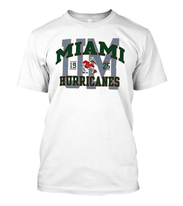 Miami Hurricanes 1925 Sebastian Ibis UM T-Shirt