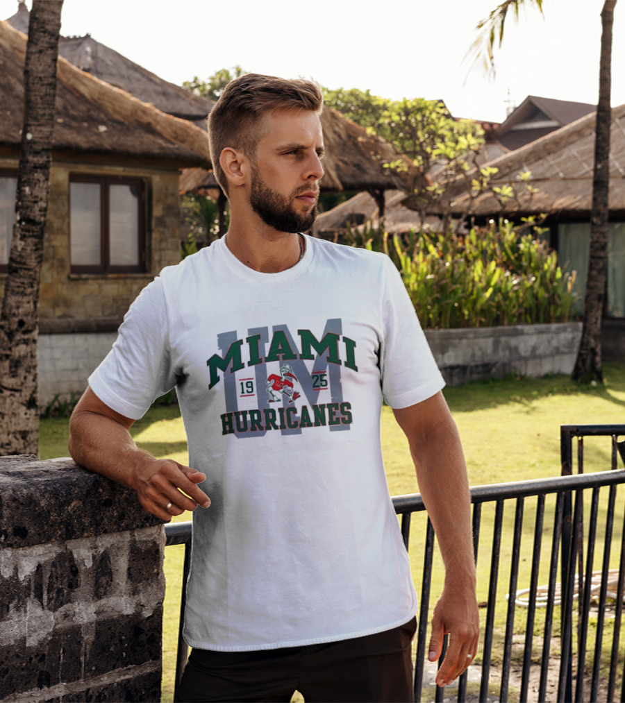 Miami Hurricanes 1925 Sebastian Ibis UM T-Shirt