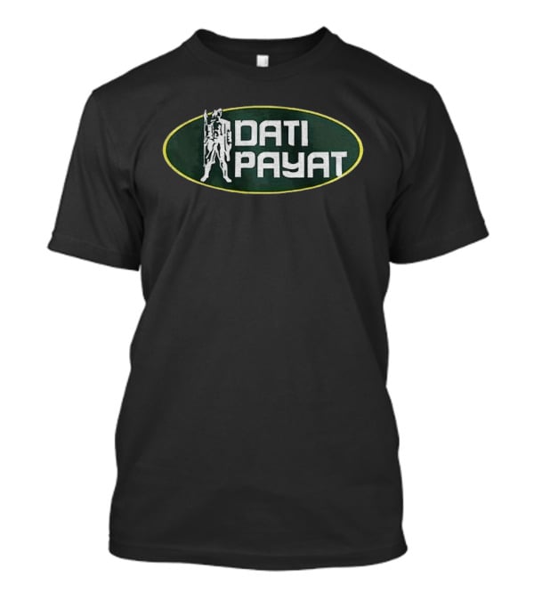Warrior Dati Payat Bold Font Strength Oval T-Shirt