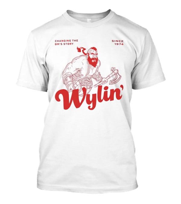 Changing The DM's Story Wylin' Barbarian Since 1974 T-Shirt
