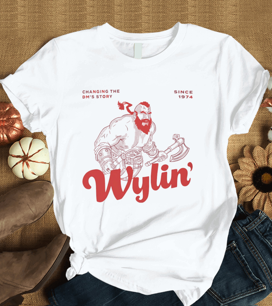 Changing The DM's Story Wylin' Barbarian Since 1974 T-Shirt