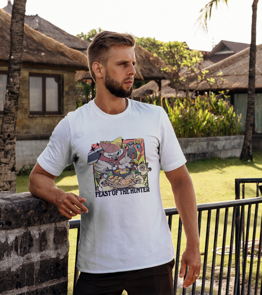 Feast Of The Hunter Cats Cooking Sushi And Food Celebration T-Shirt
