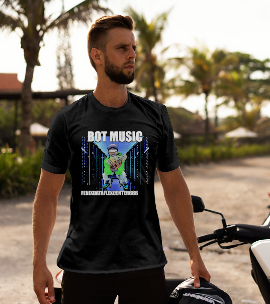 Bot Music Fenixdataflexcenter666 Cash Server Room T-Shirt