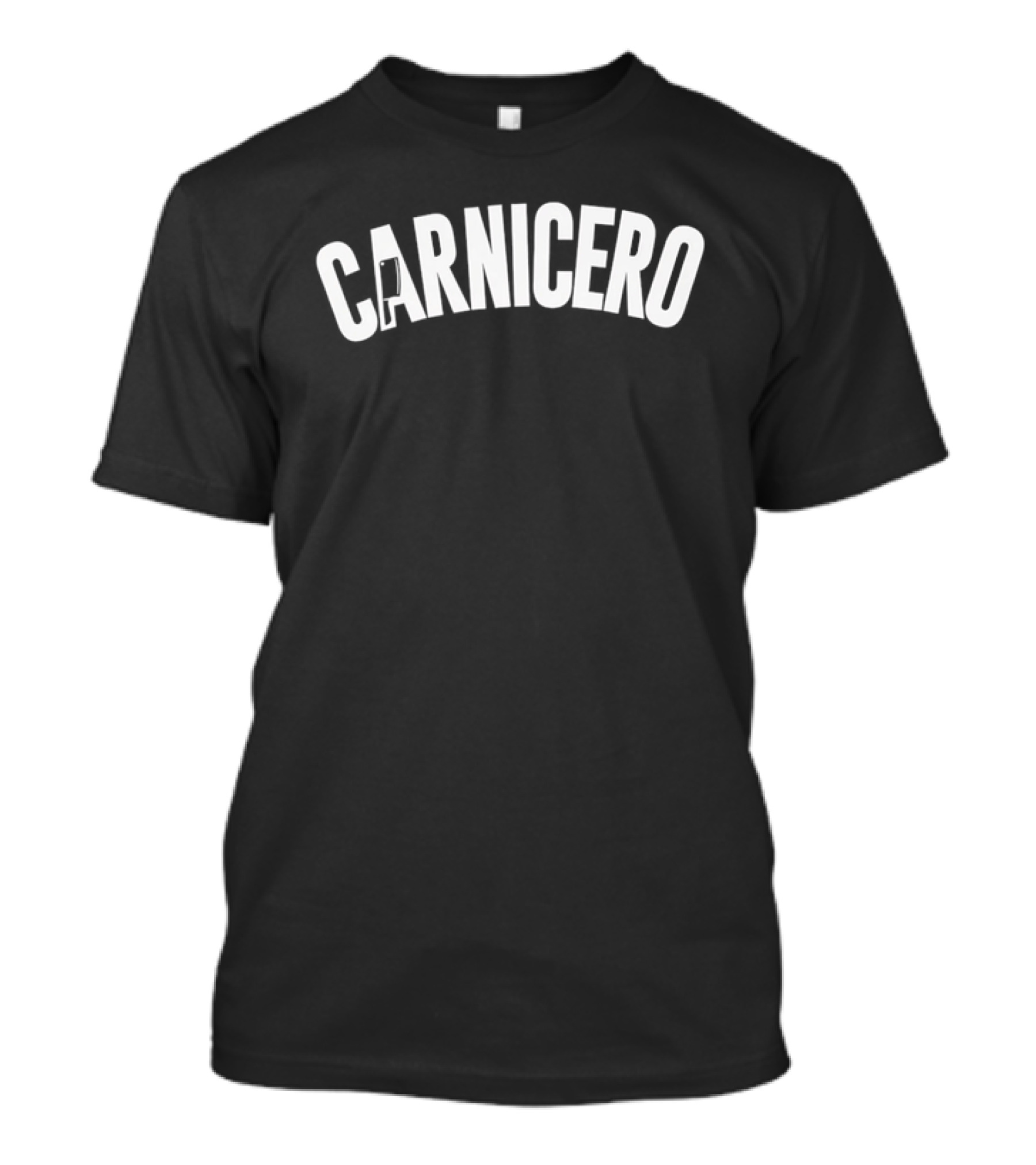 Carnicero Arched Meat Cleaver Butcher Knife T-Shirt