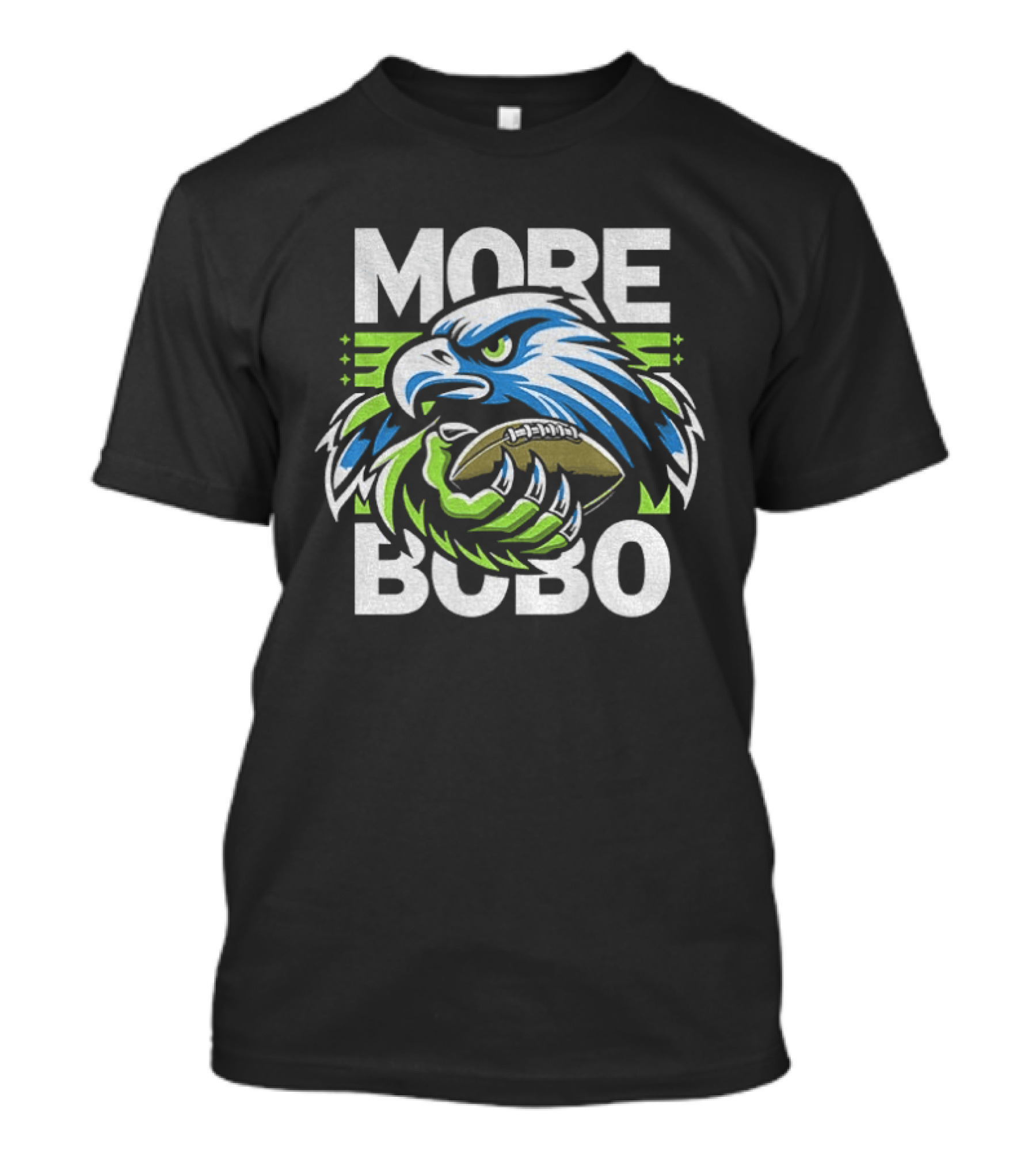 Jake Bobo More Bobo Seattle Seahawks Football Vibrant Gradient 2025 T-Shirt