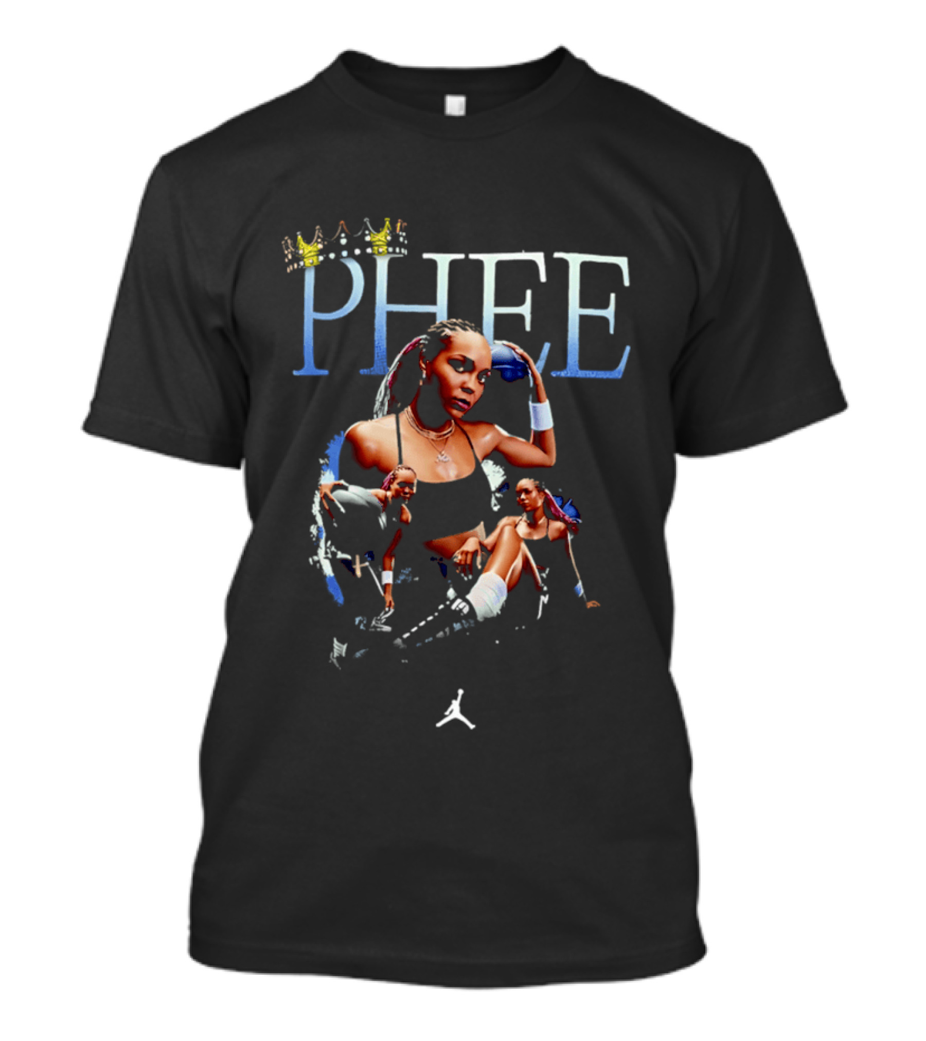 Jordan Phee Queens Crown Basketball T-Shirt
