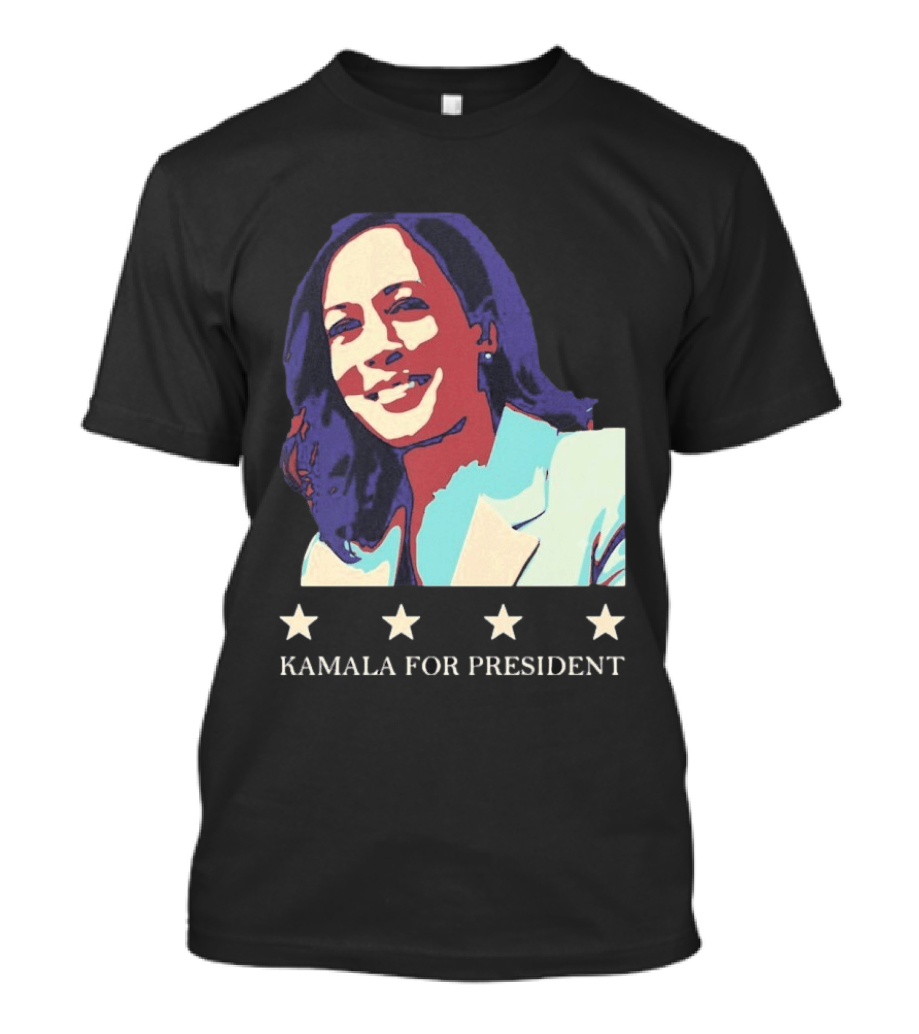 Kamala For President Pop Political Four Star T-Shirt