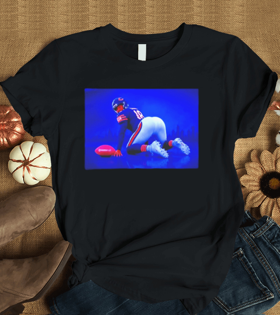Caleb Williams Madden 27 Chicago Bears Football Sports Game T-Shirt