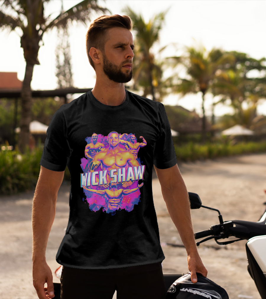 Mr Nick Shaw Bodybuilding Motivation Fitness Enthusiast Hype T-Shirt