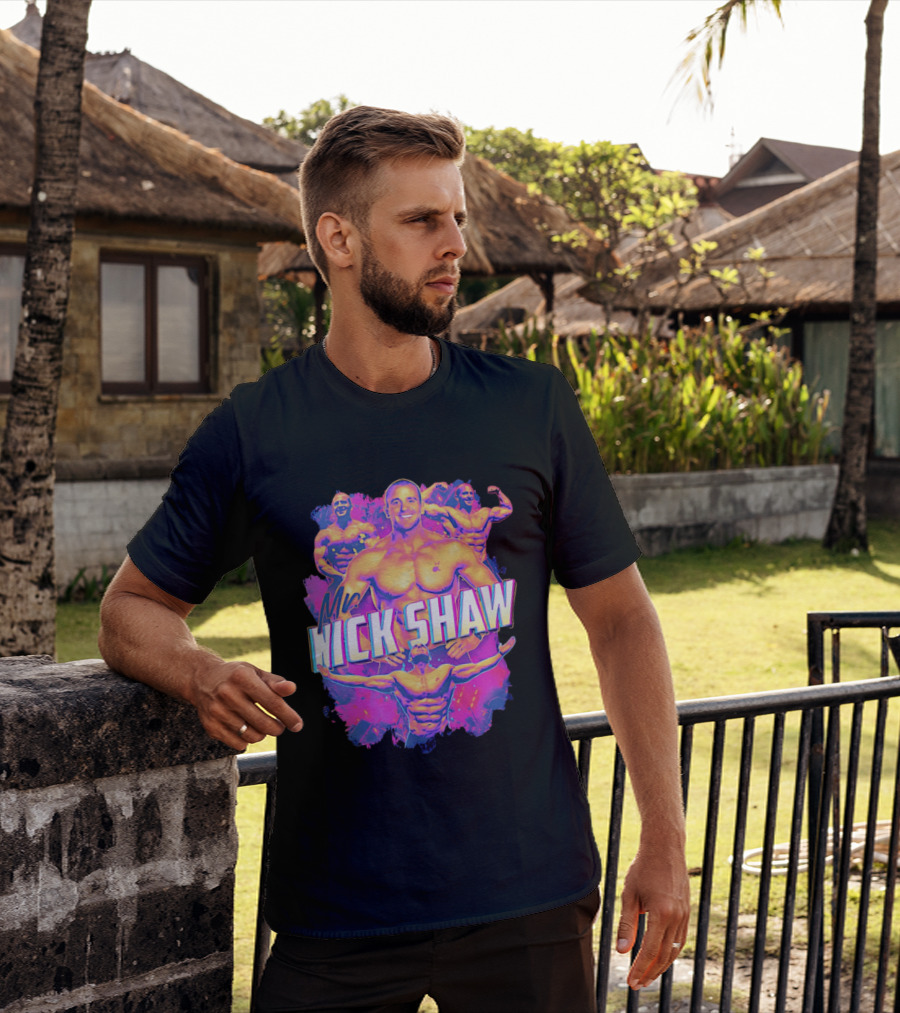 Mr Nick Shaw Bodybuilding Motivation Fitness Enthusiast Hype T-Shirt