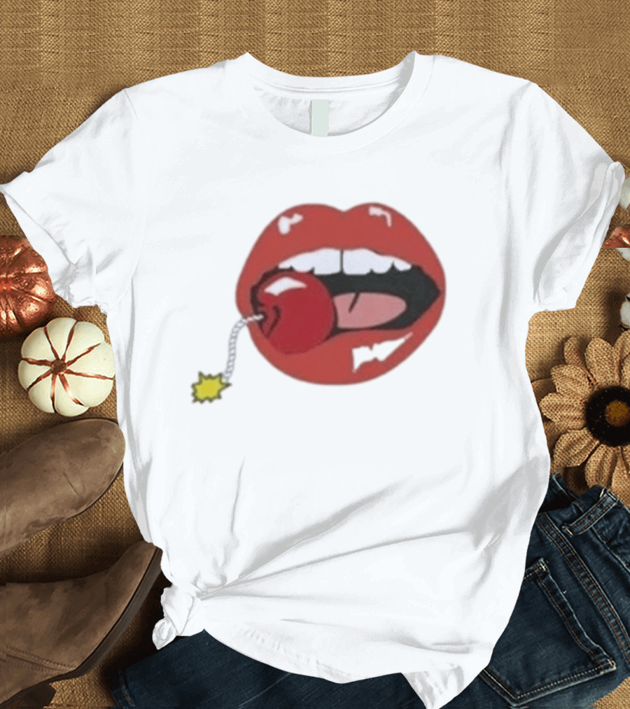 Argylle Aidan Wilde Cherry Lips Bomb T-Shirt