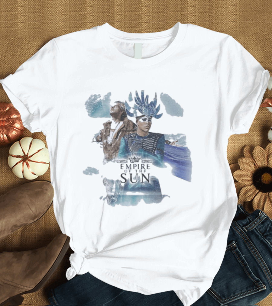 Empire Of The Sun White Ice On The Dune Duo Visual T-Shirt