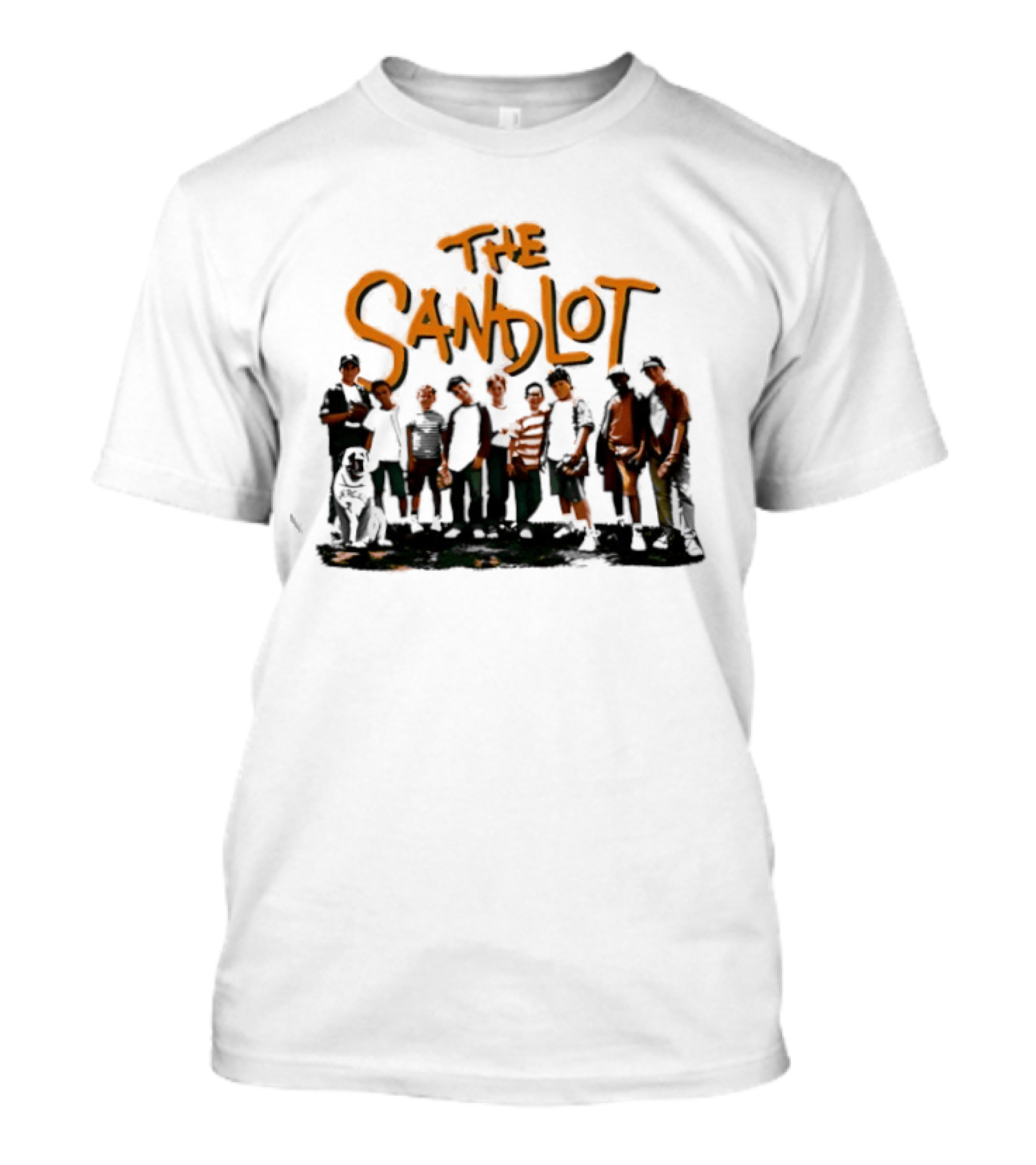 The Sandlot Cast Benny Smalls Hercules Movie Characters T-Shirt