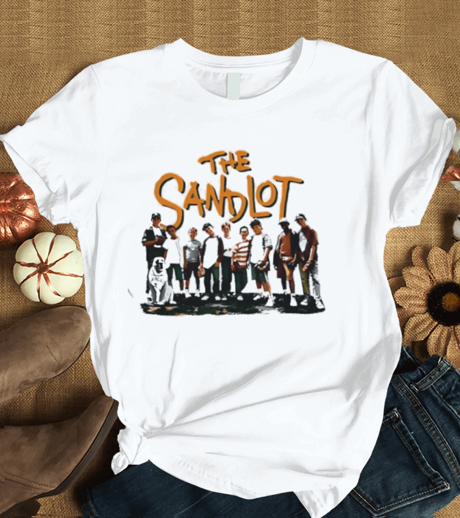 The Sandlot Cast Benny Smalls Hercules Movie Characters T-Shirt