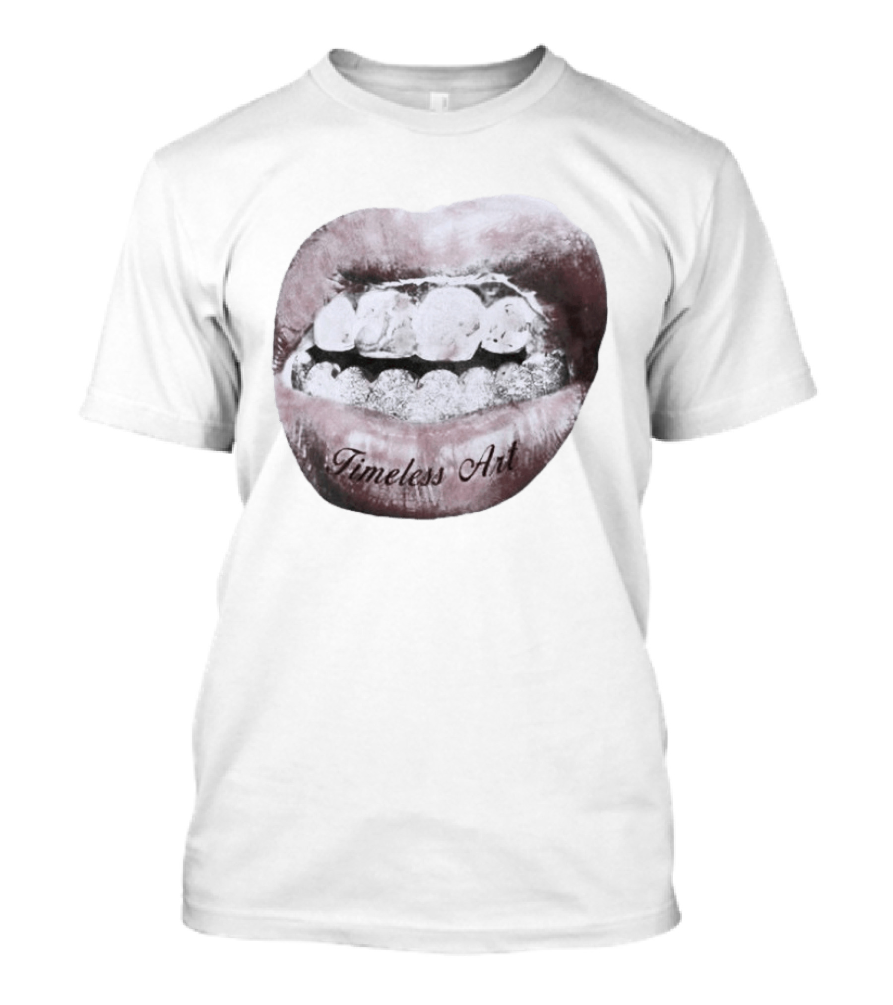 Timeless Art Grillz Lips Renaissance T-Shirt