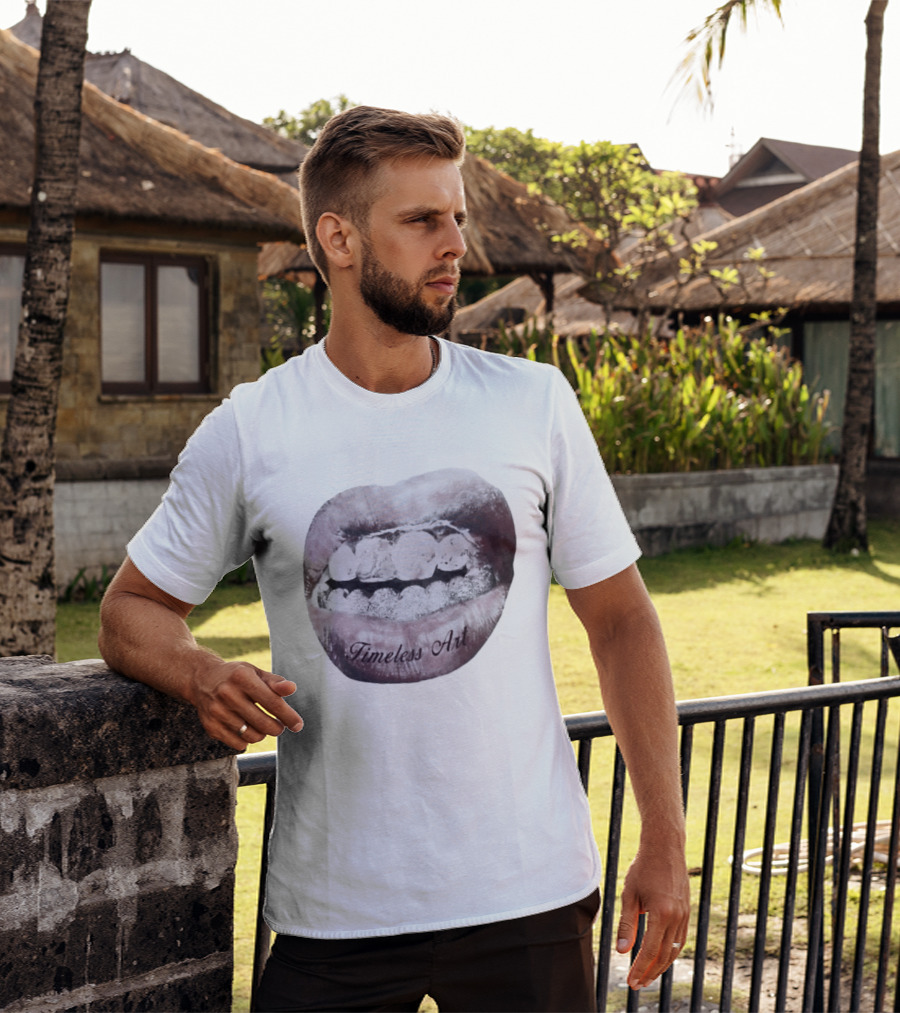 Timeless Art Grillz Lips Renaissance T-Shirt