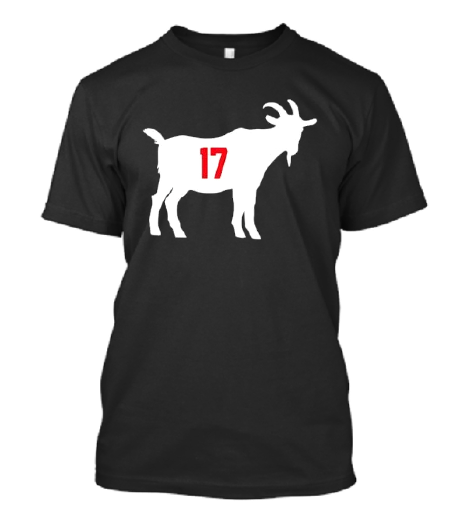 17 White Billy Goat T-Shirt