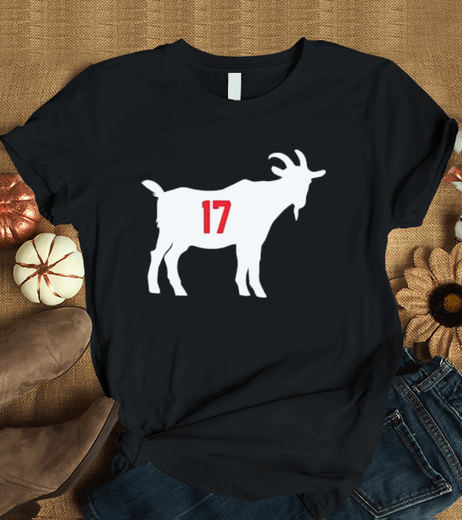 17 White Billy Goat T-Shirt