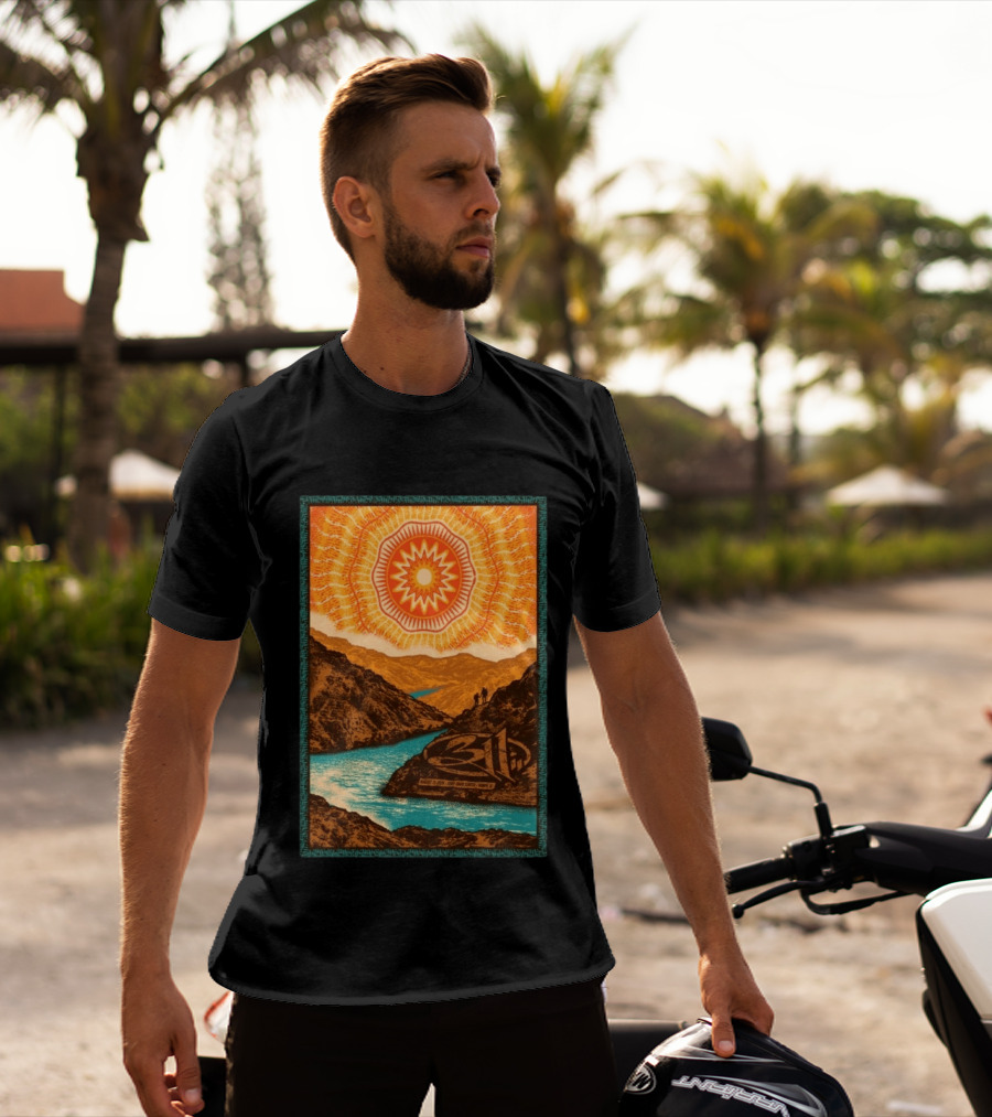 311 August 11 2026 Nampa ID Sunburst Mountain River Scene T-Shirt