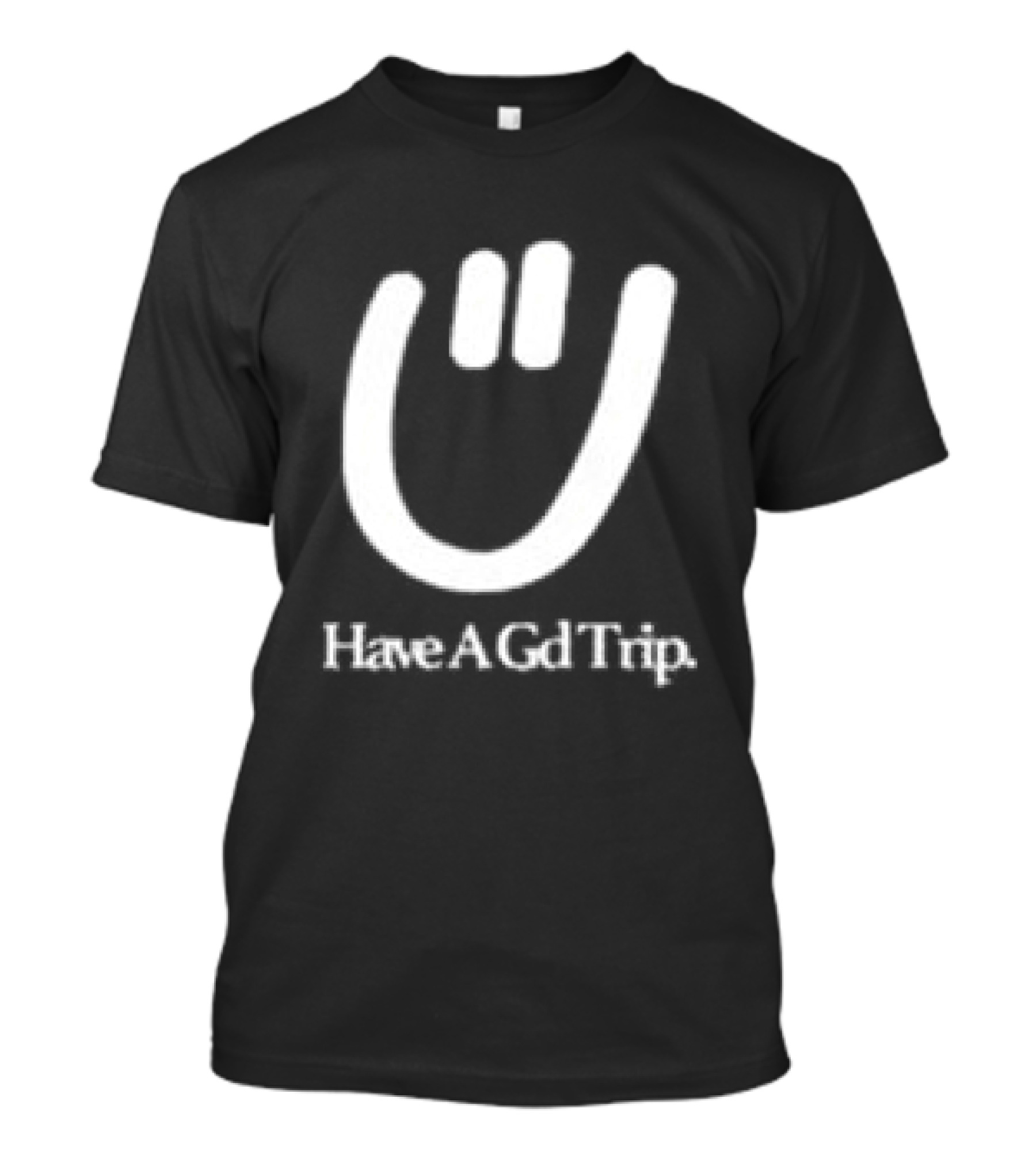 Have A Gd Trip Lemons Washed Smiley Face T-Shirt
