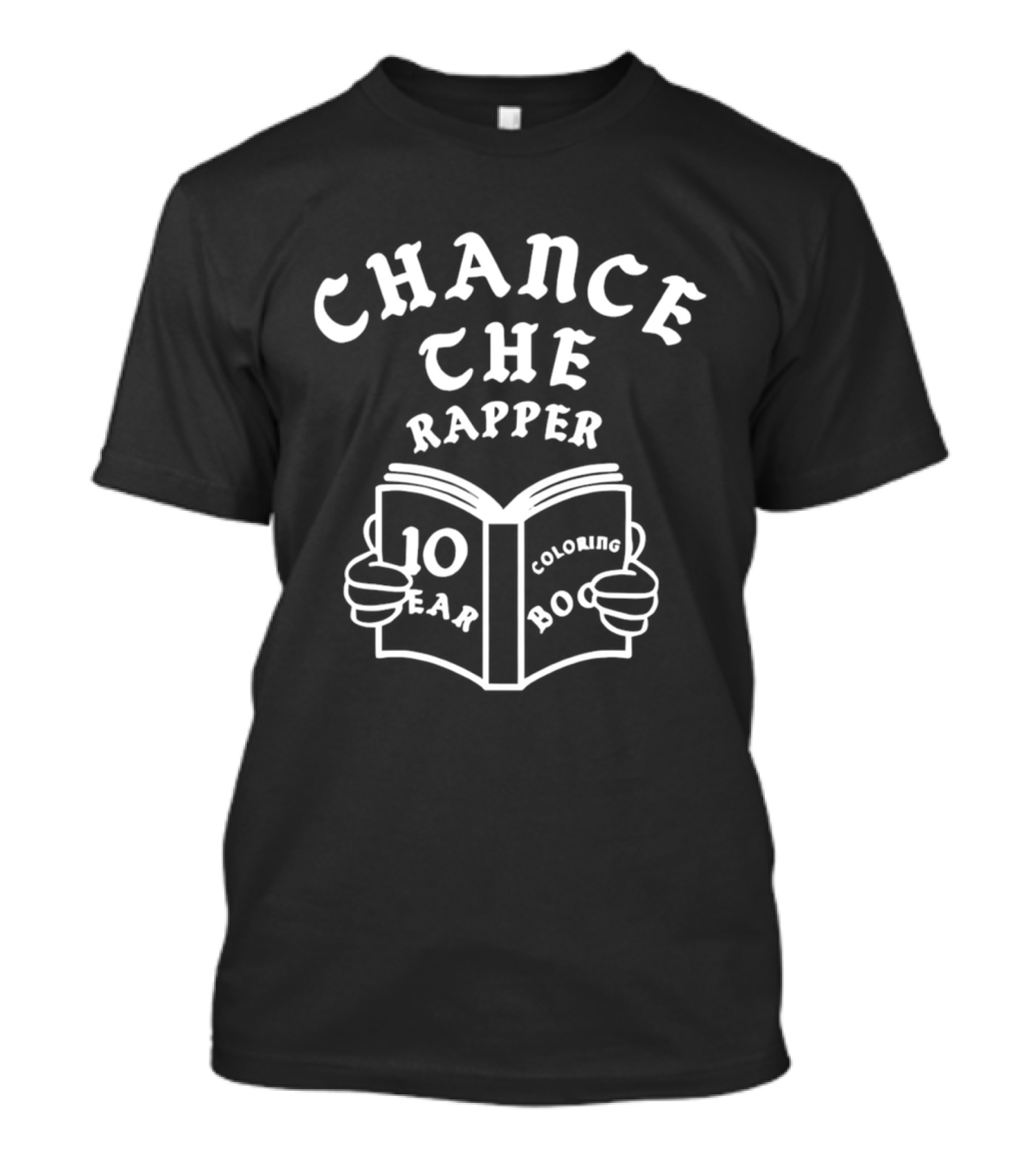 Chance The Rapper 10 Year Coloring Book T-Shirt