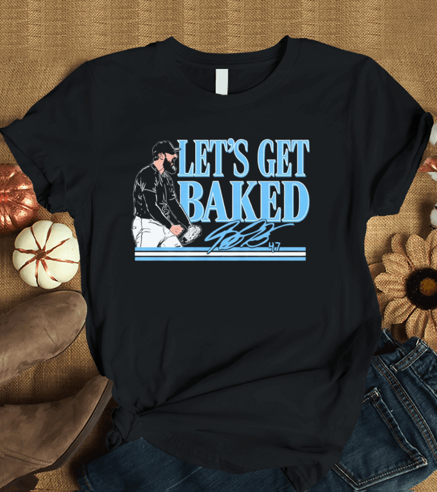 Corbin Burnes Let's Get Baked MLB Baseball Player T-Shirt
