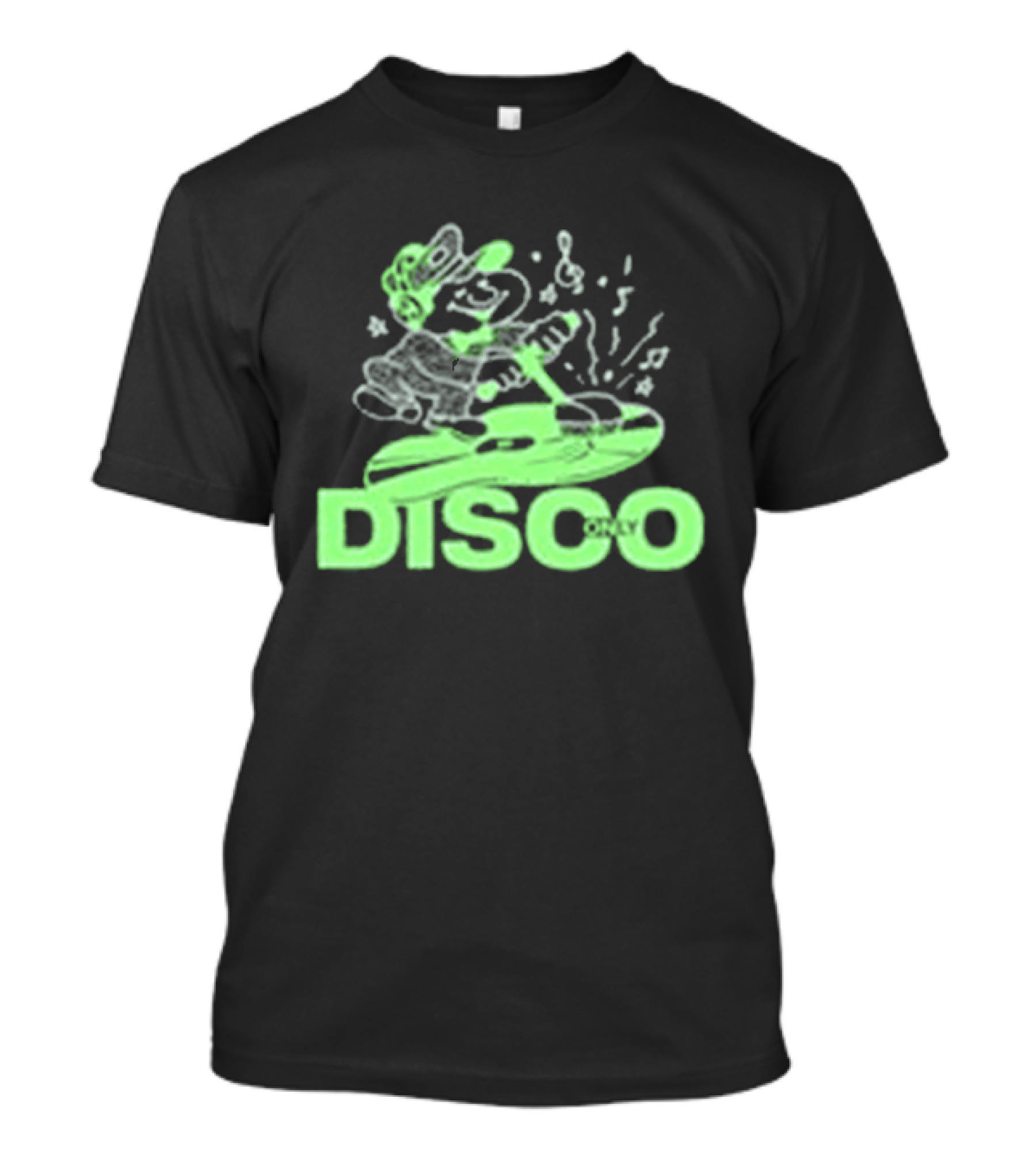 Disco Only Groove Maintenance Retro Character Dance Vibes T-Shirt