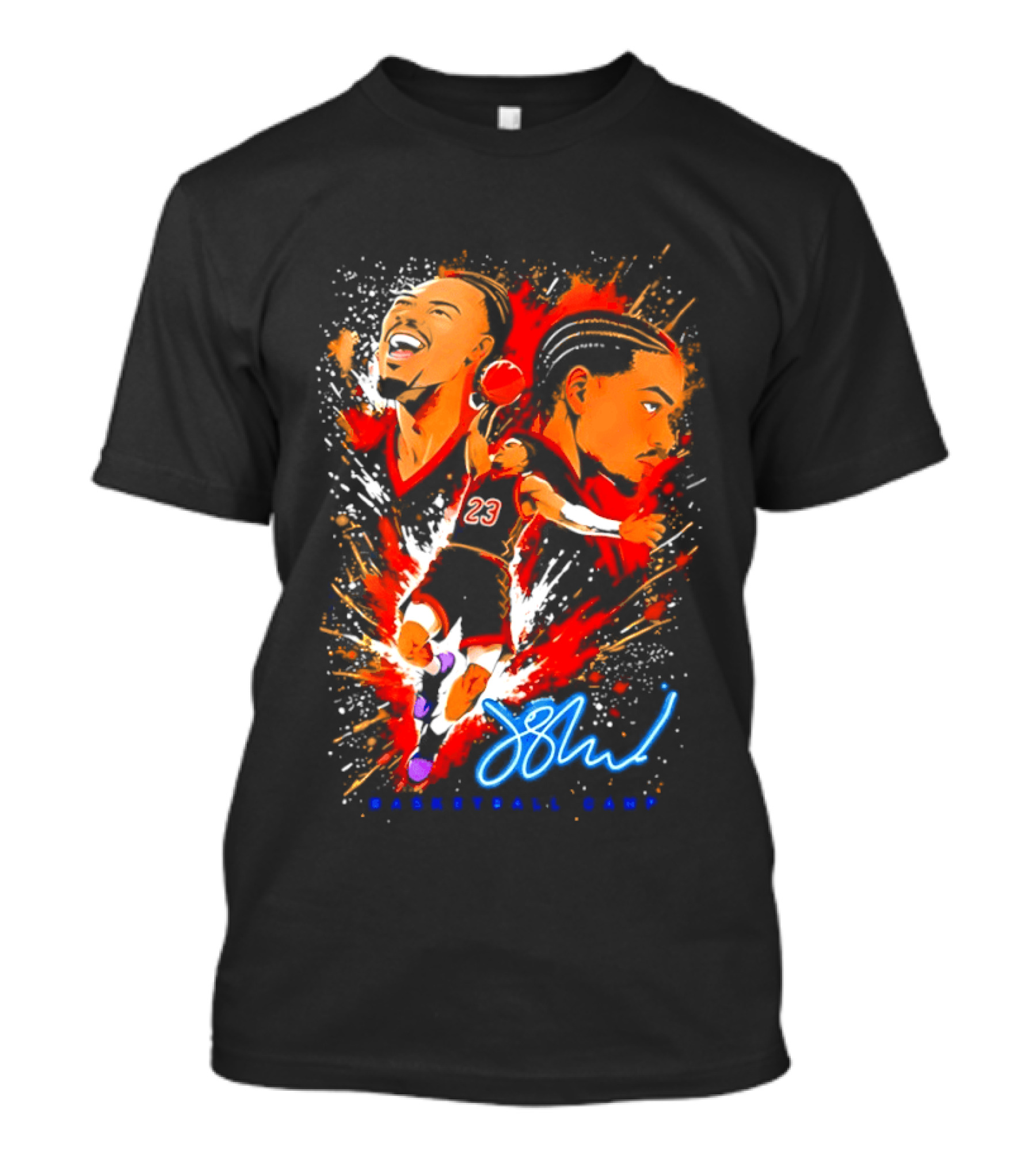 Jaden Ivey 23 Signature Basketball Camp Detroit Pistons T-Shirt